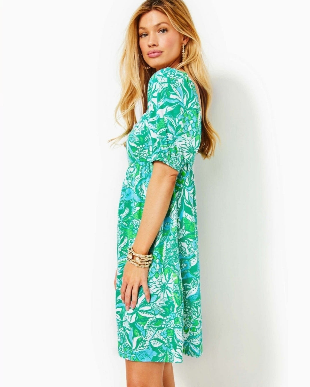 Lilly Pulitzer Delaney Short Sleeve Mini Dress