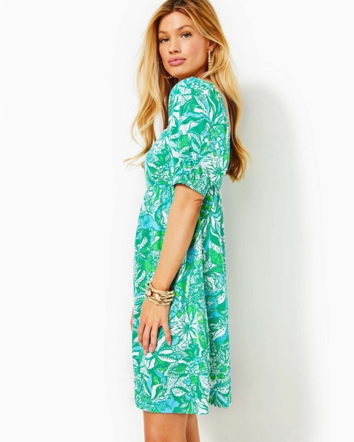 Lilly Pulitzer Delaney Short Sleeve Mini Dress