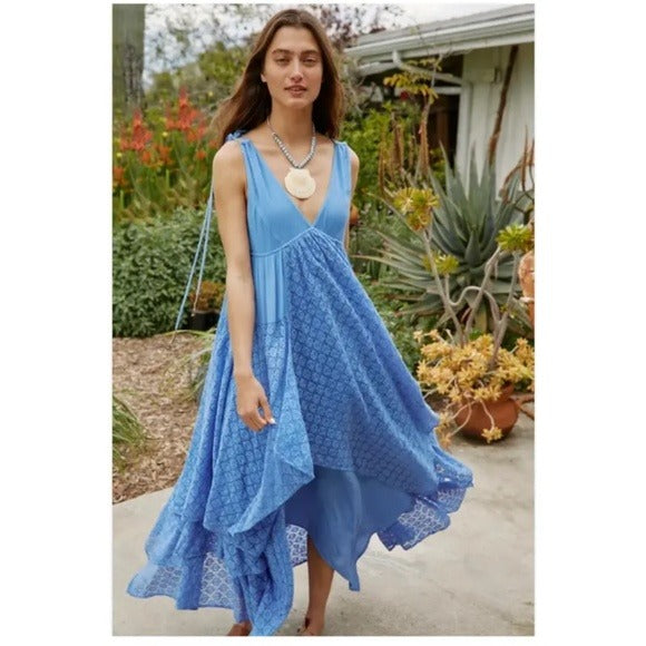 Free People Free-est Almost Heavenly Maxi Dress