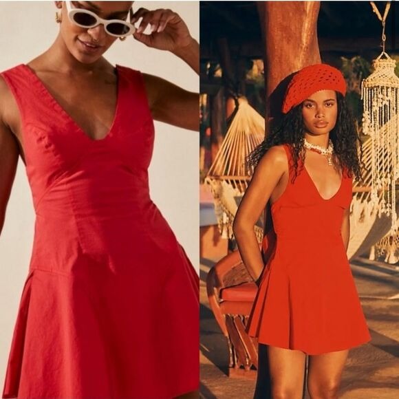 Free People Free-est Eye-Catching Mini Dress