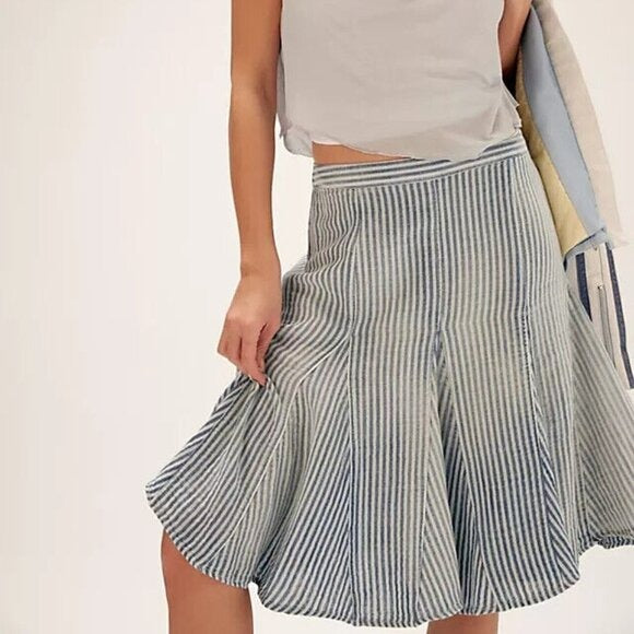 Free People Candace Midi Skirt