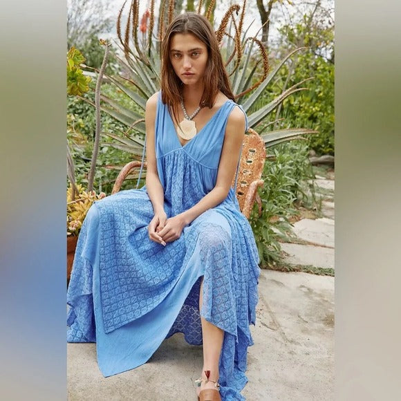 Free People Free-est Almost Heavenly Maxi Dress