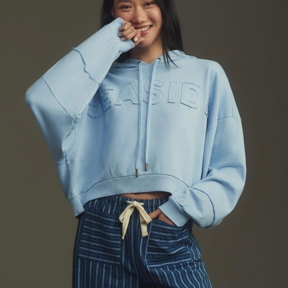 Anthropologie Pilcro Seaside Hoodie Top