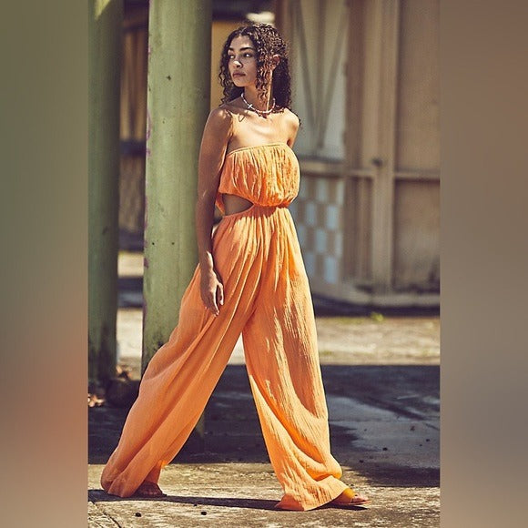 Free People Free-est Cut Out For It Jumpsuit
