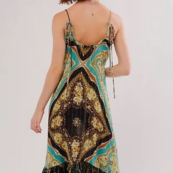 Free people intimately Mojave Mermaid Maxi Slip Dress