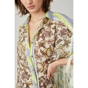 Intimately Free People Watching Waves Maxi Shirt Top