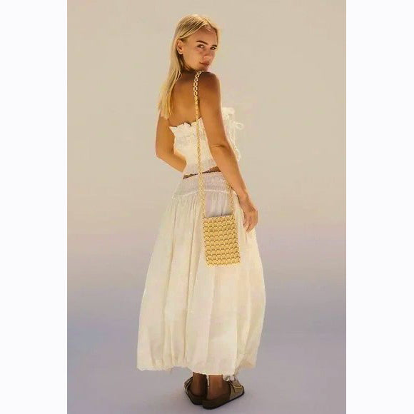 Free People Free-est All The Things Tube Top & Midi Skirt Set