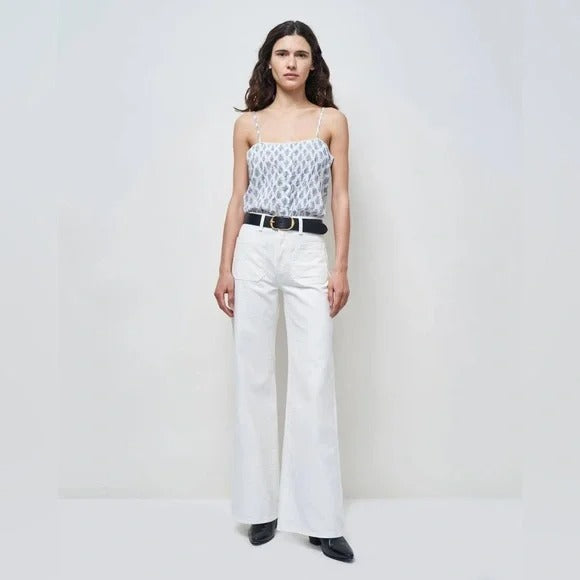 NILI LOTAN  Shelia Print Camisole Blouse Top