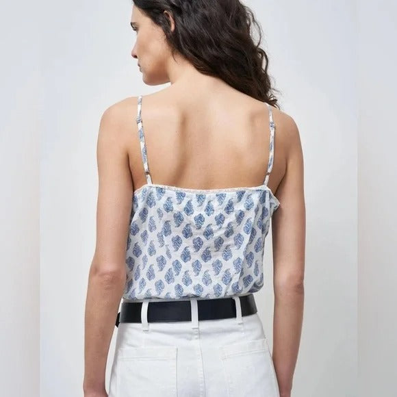 NILI LOTAN  Shelia Print Camisole Blouse Top