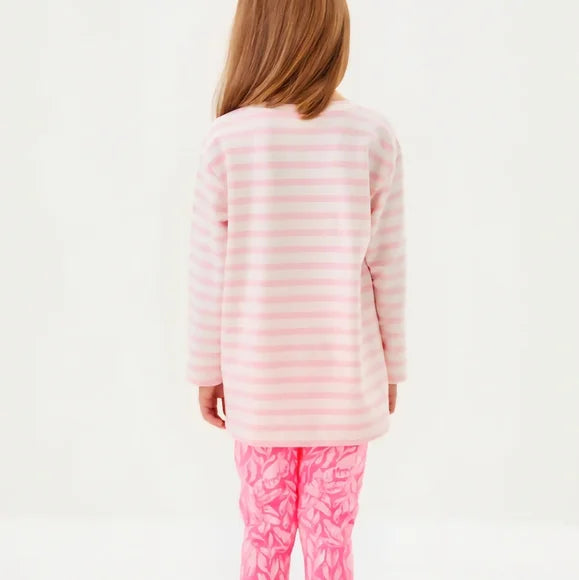 Lilly Pulitzer Mini Ballad Striped Embroidered Sweatshirt