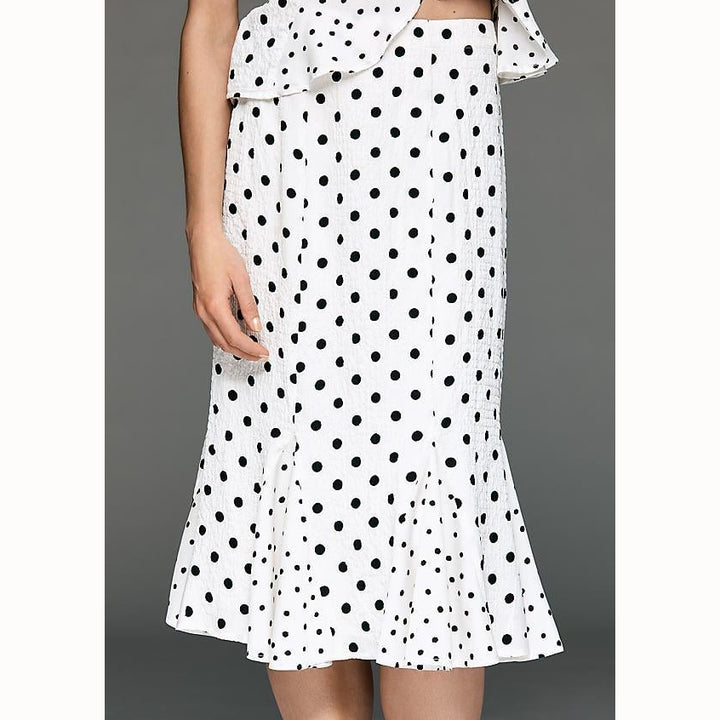 Anthropologie Maeve Godet Flare Midi Skirt