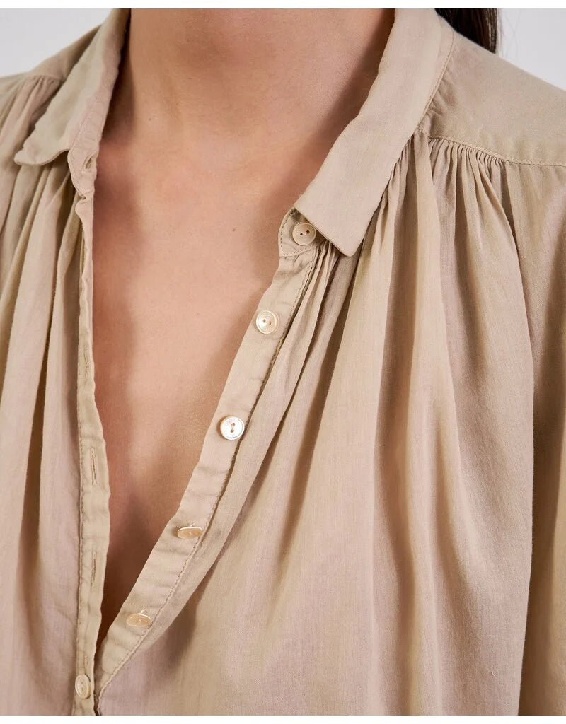 Nili Lotan Normandy Shirt Tunic Top