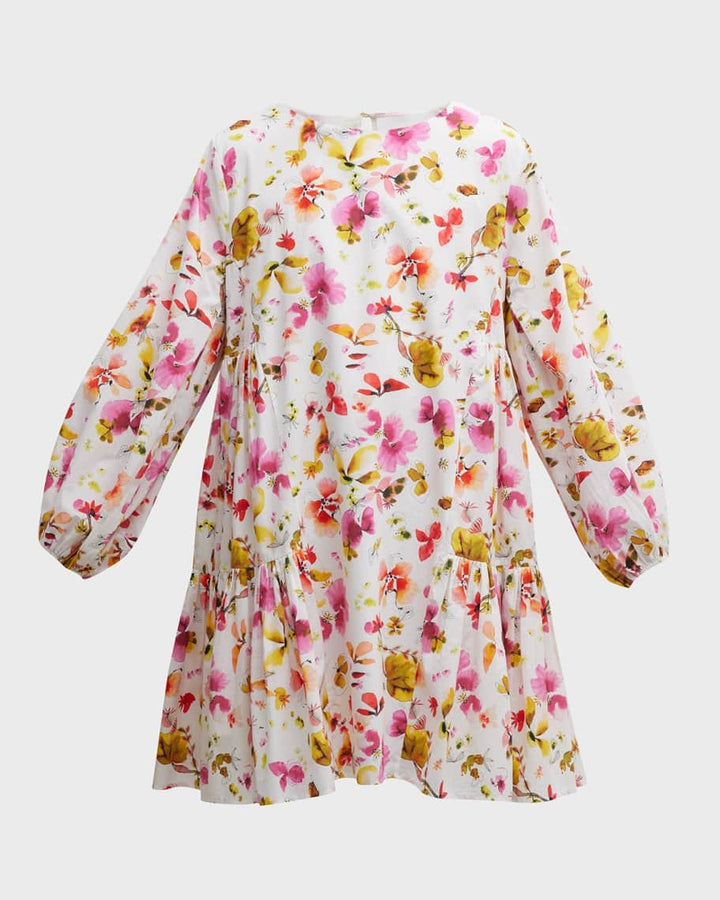 Merlette Byward Floral Printed Mini Dress