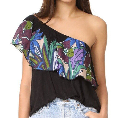 Free People Annka Bubble Floral Printed Tunic Top