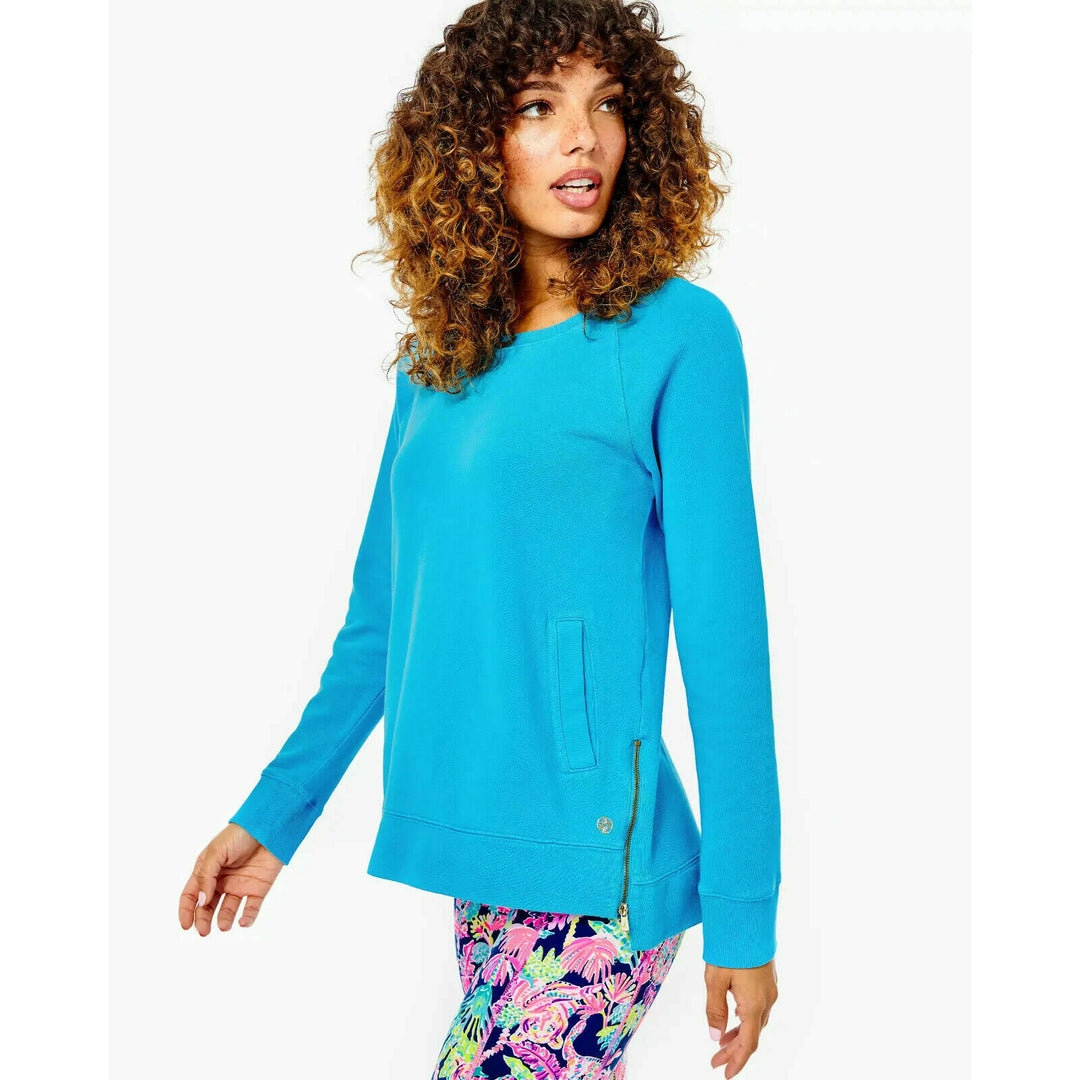 Lilly Pulitzer Luxletic Beach Comber Pullover Tunic Top