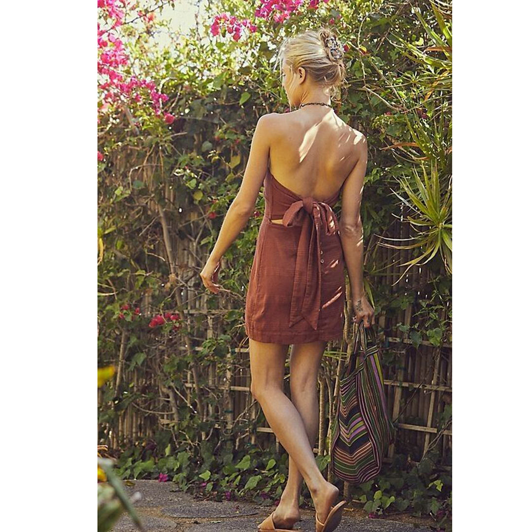 Free People Go Get Em Skort Romper Dress