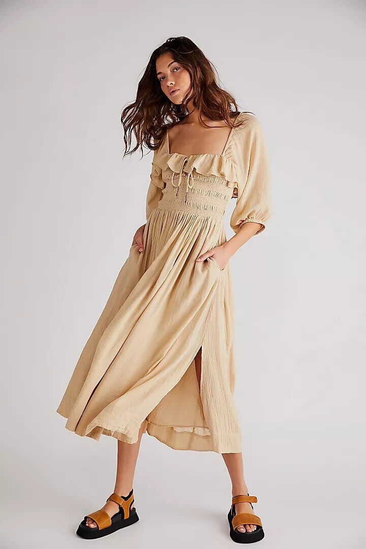 Free People Free-est Oasis Midi Dress – White Chocolate Couture