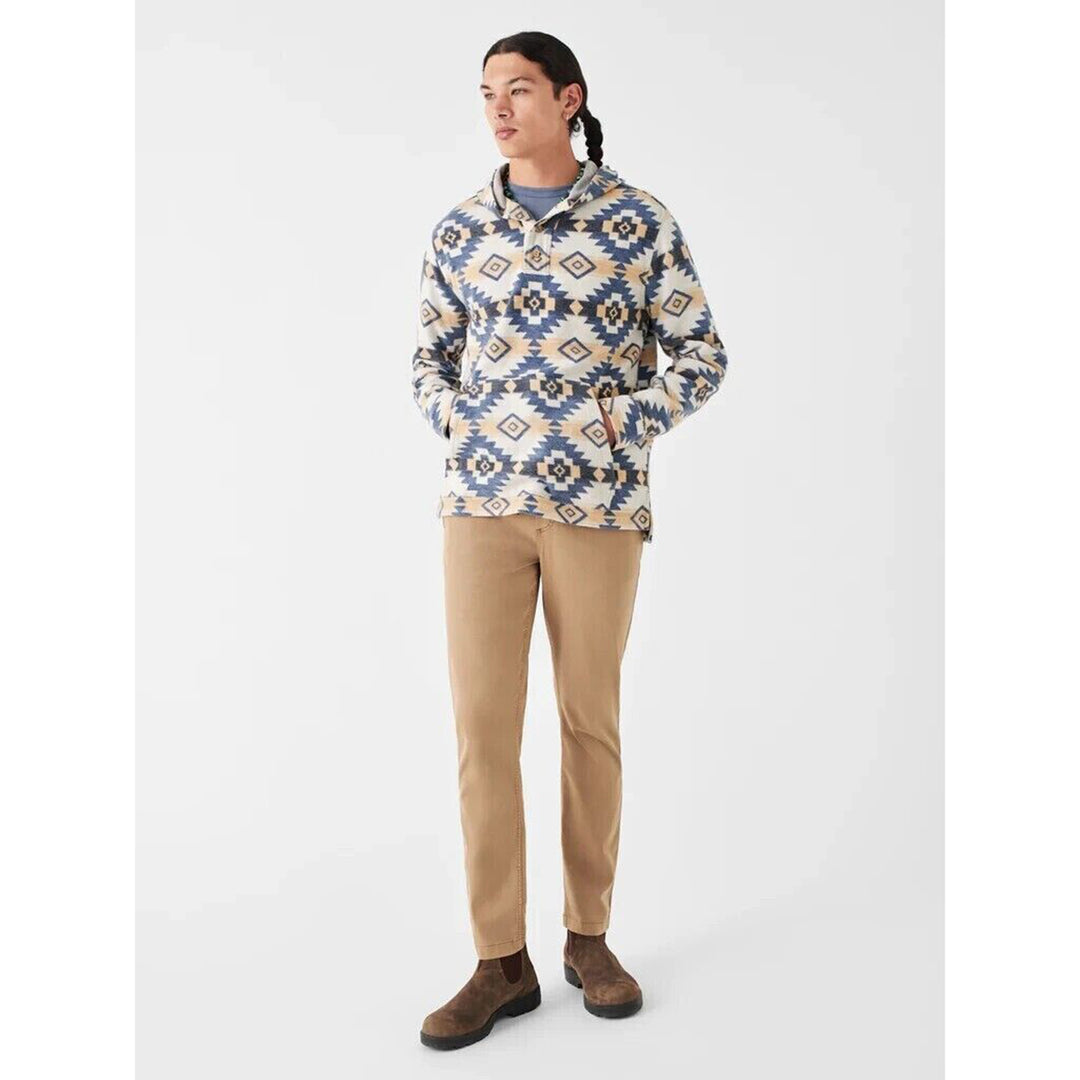 Faherty Men's DGF Knit Pacific Hoodie Pullover