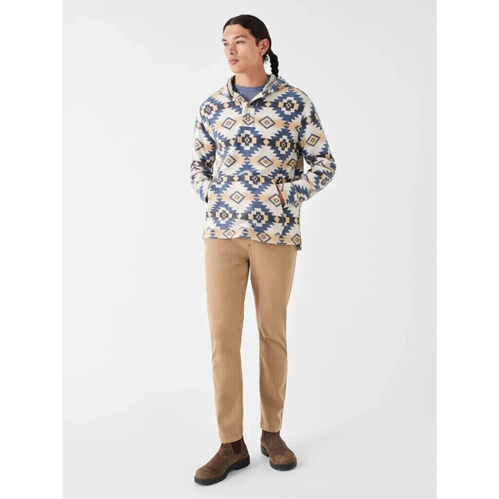 Faherty Men's DGF Knit Pacific Hoodie Pullover