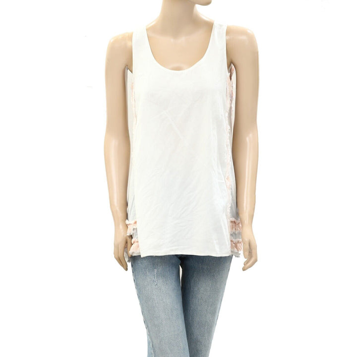 Odd Molly Anthropologie Ruffle Tank Top