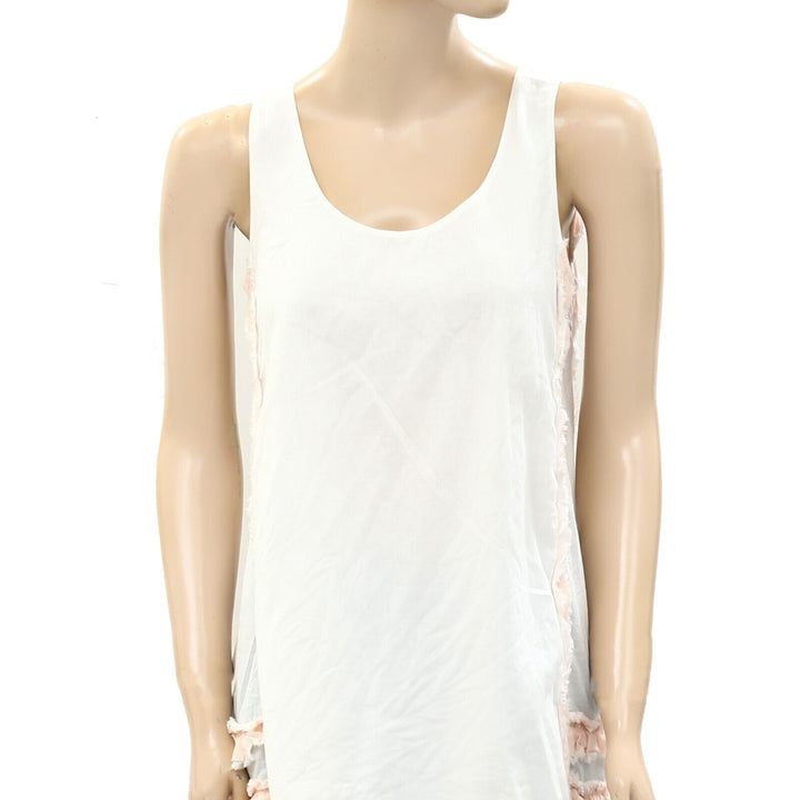 Odd Molly Anthropologie Ruffle Tank Top