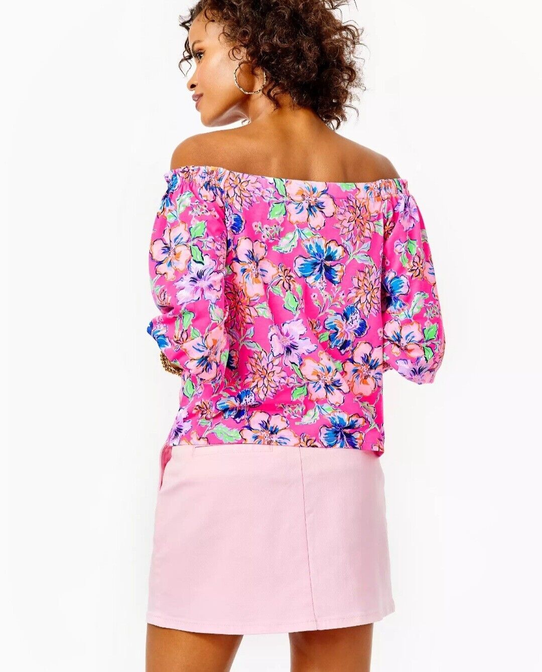 Lilly Pulitzer Lessa Blouse Top