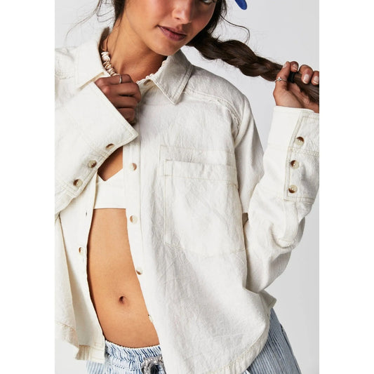 Free People We The Free Classic Oxford Shirt