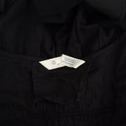Odd Molly Anthropologie Blouse Top Black Smocked Ruched