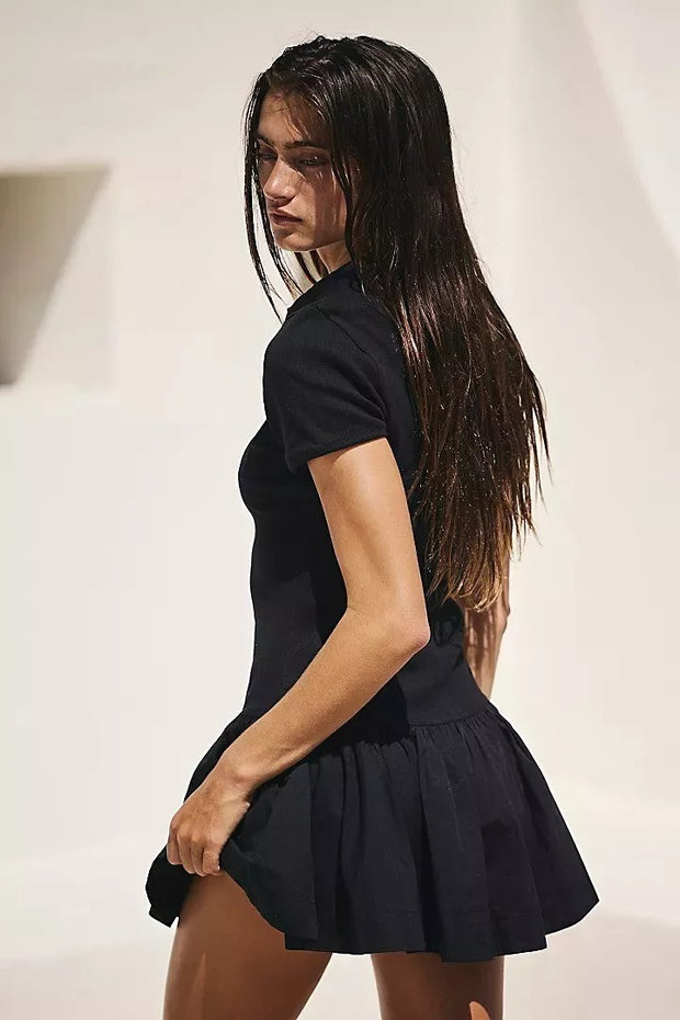 Free People Free-Est Classic Charm Polo Mini Dress