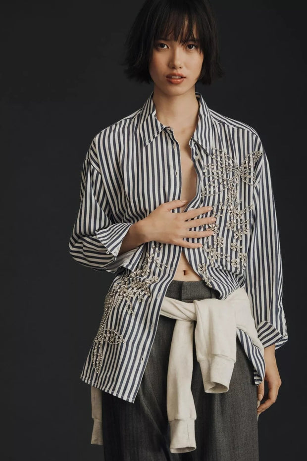 Anthropologie By Maeve The Bennet Buttondown Shirt