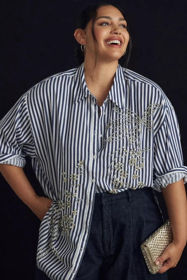 Anthropologie By Maeve The Bennet Buttondown Shirt