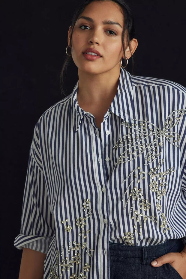 Anthropologie By Maeve The Bennet Buttondown Shirt