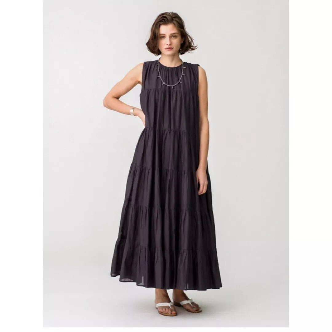 Merlette Ron Herman Caron Tiered Maxi Dress