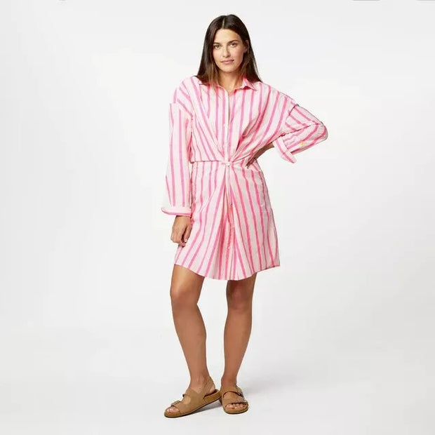 Kerri Rosenthal Lilli Shirt Mini Dress