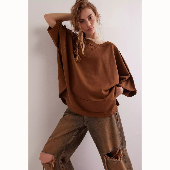 Free People We The Free Cityscape Pullover Top