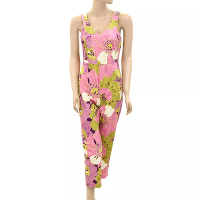 Frances Valentine Floral Printed Jumpsuit Dress