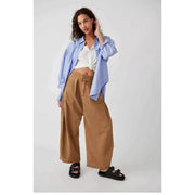 Free People Cool Harbor Wide-Leg Trousers Pants