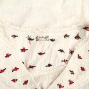 Intimately Free People Sweet As Roses Lounge Blouse Top