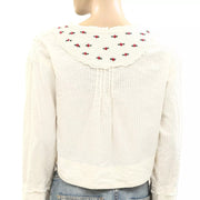 Intimately Free People Sweet As Roses Lounge Blouse Top