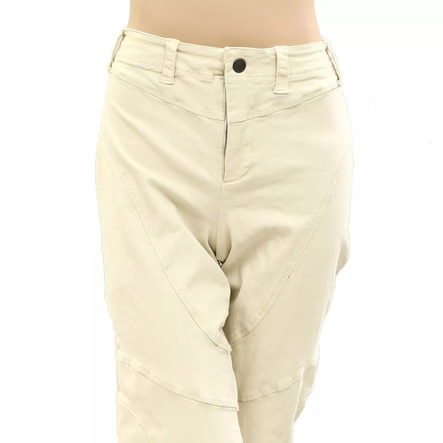 Free People We The Free Slim Solid Straight Pants