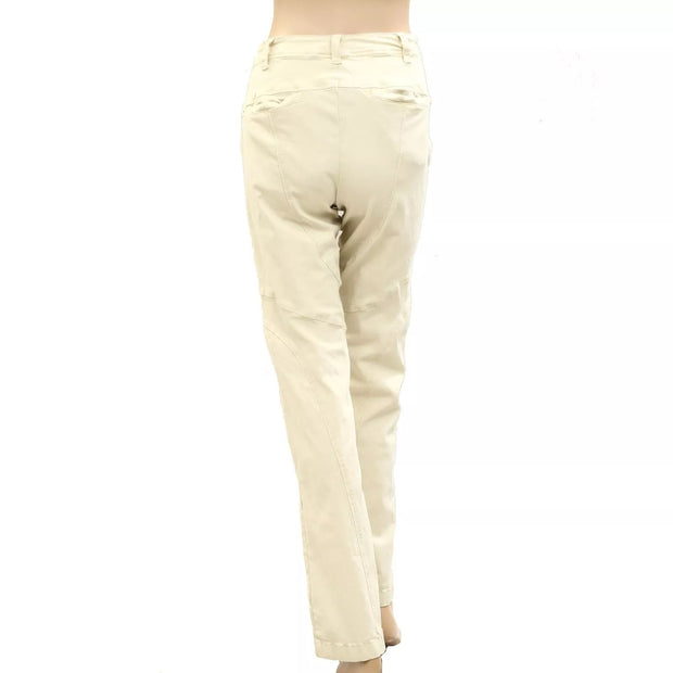 Free People We The Free Slim Solid Straight Pants