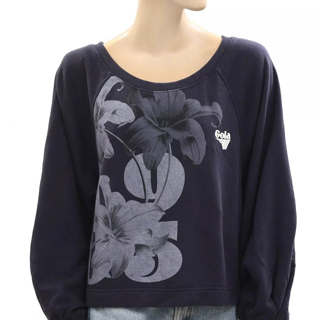 Gola x Anthropologie Super Star Pullover Sweatshirt Top