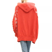 Free People Keepsake Hoodie Sweatshirt Top