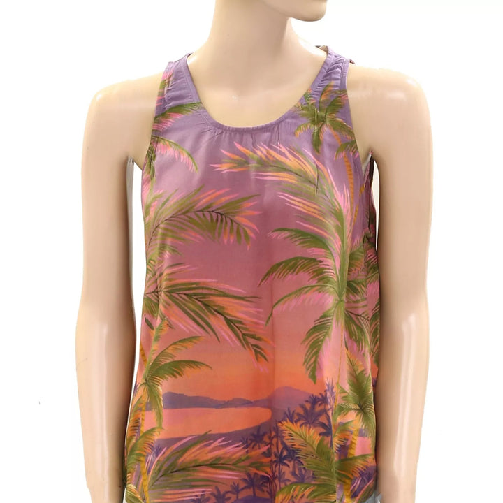 Farm Rio Anthropologie Regatta Sossego Tank Blouse Top