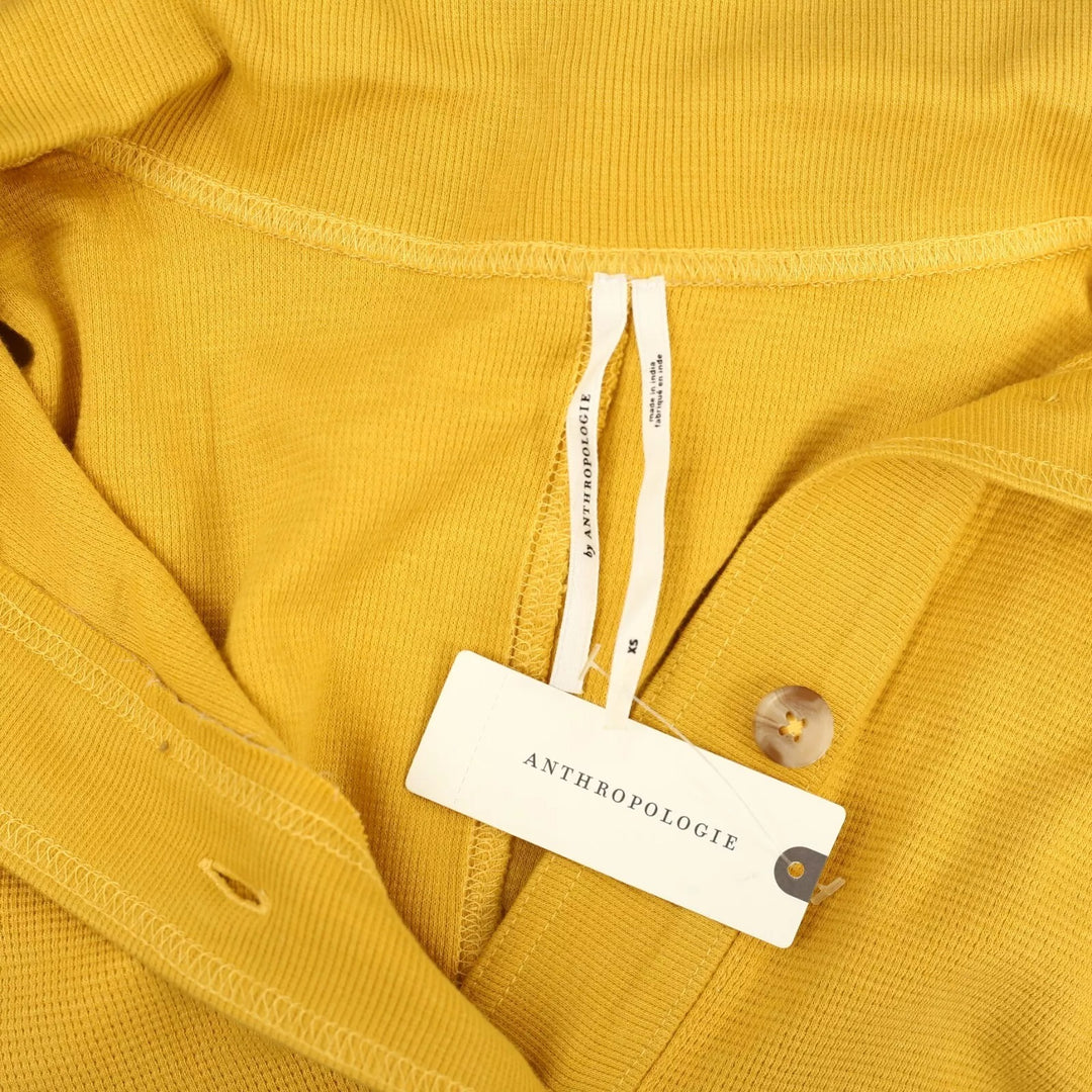 By Anthropologie Waffle Cocoon Romper Dress