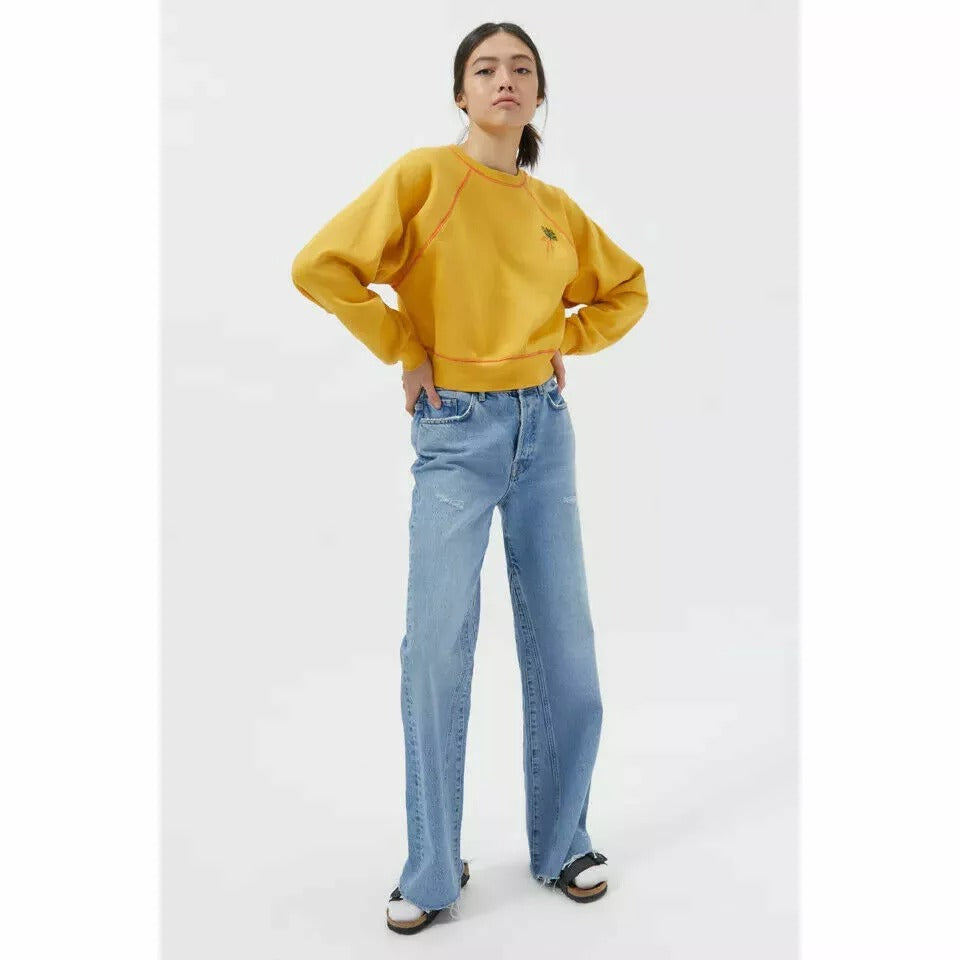Kimchi Blue Urban Outfitters Grow Your Own Way Sweatshirt Top