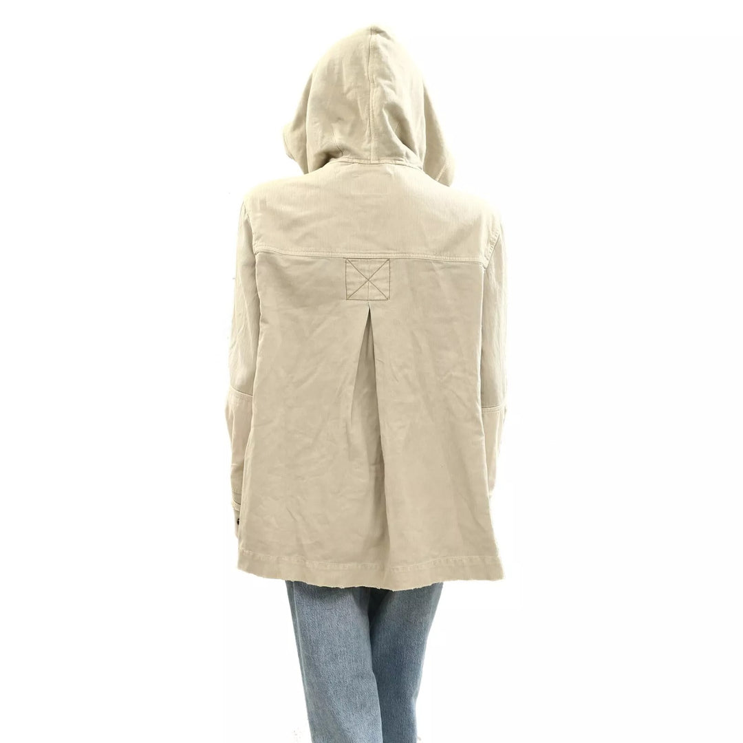 Free People Trapeze Military Jacket Top