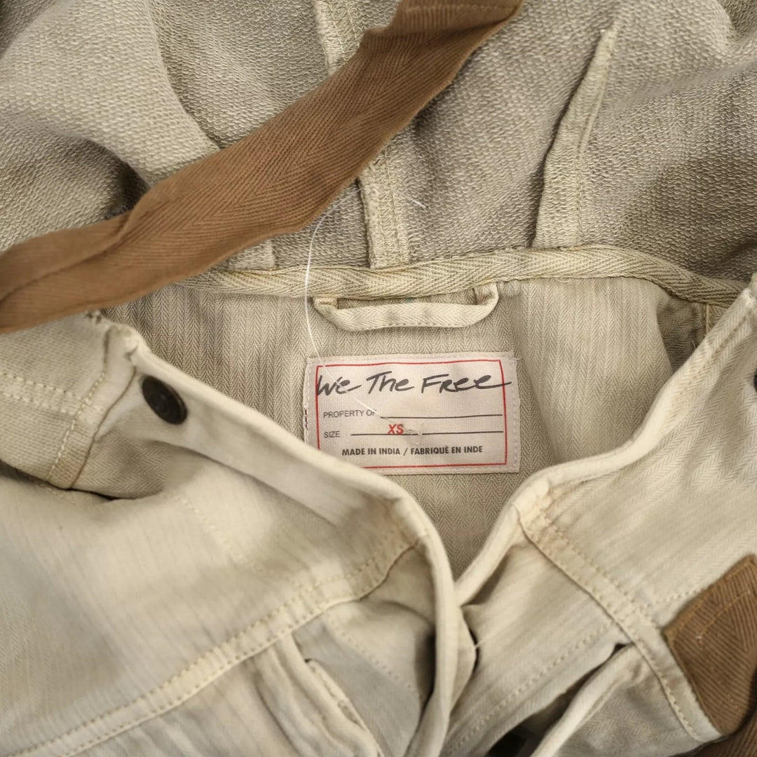 Free People Trapeze Military Jacket Top