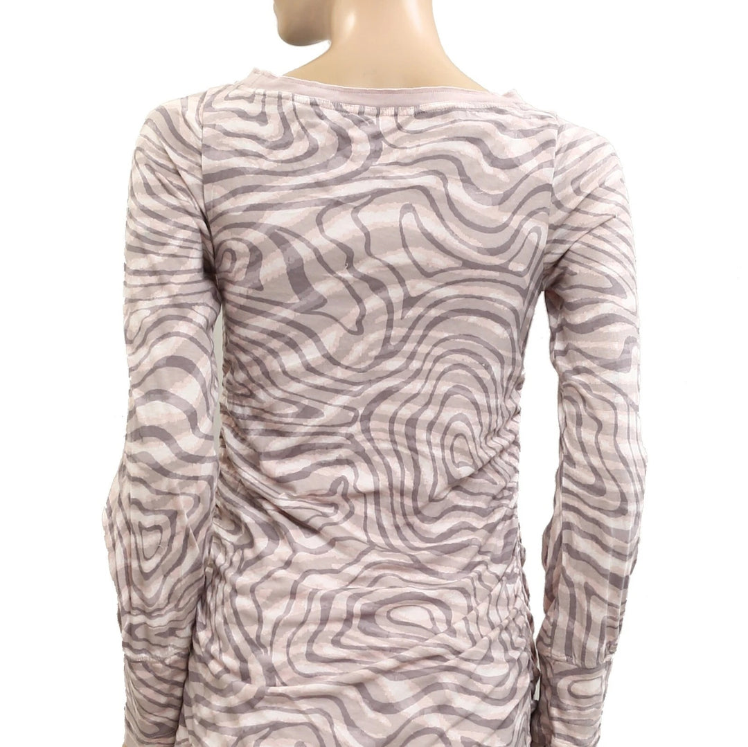 Daily Practice by Anthropologie Long-Sleeve Ruffle Mini Dress