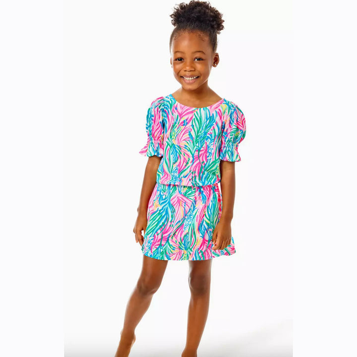 Lilly Pulitzer Girls Mini Adley Romper
